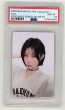 BABYMONSTER ASA PSA 10 UNIQLO UT 2026 PURHASE BONUS SELFIE Photocard K-pop picture