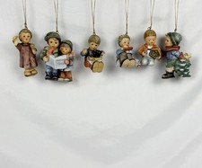 A Berta Hummel Christmas Lot Of 6 Christmas Ornaments Studio Hummel VTG 1990s picture