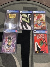 Mixed lot of CGC (High Grade) and RAW Books Some KEYS picture