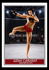 Gina Carano Model MMA Fighter Art Card picture