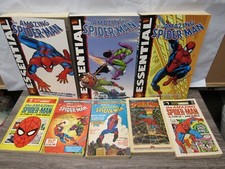 Marvel Essential Amazing Spiderman & VTG Pocket Comics Paperback Books picture