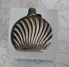 AMP Shell Perfume Bottle Sterling Silver Mini Seashell Flask 925 picture