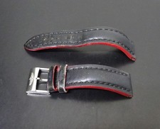 Breitling Genuine Leather Strap with Buckle 22mm Used Authentic Watch Band picture