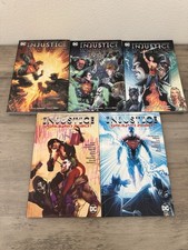 Injustice Gods Among US Complete Series Graphic Novels Year 0-5 + Ground Zero picture