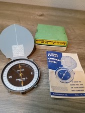 Vintage Warren-Knight Cruiser Compass #110 Made In Philadelphia USA Original Box picture