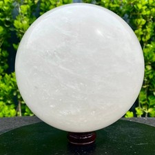 11.9LB Natural white crystal quartz crystal ball Reiki repair picture