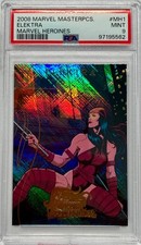 2008 Upper Deck Marvel Masterpieces Elektra Heroines MH1 PSA 9 MINT picture