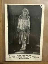 Vintage 1920s Neilsons Chocolate Trade Card #5 Mae Murray picture