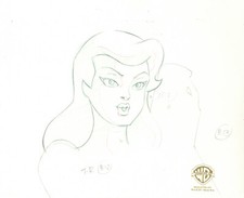 Batman Animated Series- Original Production Drawing- Poison Ivy-Eternal Youth picture