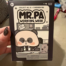Mr. PA Working Week Mr. PA Blind Box Figure Plastic Original Opened 8+ picture