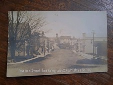 Parishville NY Adirondacks Wonderful Antique Main Street 1917 RPPC St Lawrence picture