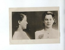 BARBARA BIRD CRIMINAL FBI G-MEN jail break Cleveland Ohio BANK ROBBERY PHOTO picture