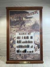 Vintage Winchester Limited Edition Rifle Bullet Board 1997 Series #1 Wall Decor picture