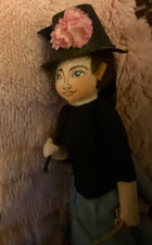 2001 GLADYS BOALT GEORGE SEURAT SIGNED CHRISTMAS SUNDAY AFTERNOON DOLL MONKEY picture