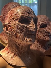 NEW Freddy Krueger Dream Master Rehauled Nightmare On Elm Street Mask With Hat picture