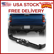 Rear Bumper Facebar Compatible with 2019-2024 Ram 1500, W/O Dual Exhaust, CH1103 picture
