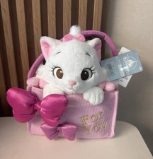 Disney Resort Marie Aristocats Plush Pink Tote Handbag For You Bow Bag New Tag picture