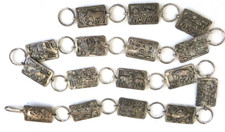 Vnt Navajo Lloyd Becenti Horse Theme Concho Belt 925 Sterling Silver 188.2gr picture