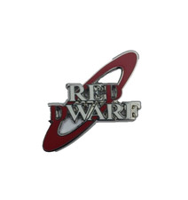 RED DWARF TV SERIES CLASSIC LOGO ENAMEL PIN 2024 UK EXCLUSIVE picture