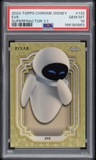 2024 Topps Chrome Disney Eve Superfractor 1/1 PSA 10 💎 Wall-E Movie picture