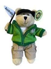 Starbucks 2008 Plush Australia Destination Bearista Bear with Flag 2nd Edition picture