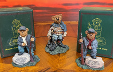 LOT of 3 Boyds Bears Resin  MASON & DIXON  and STONEWALL picture