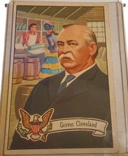 1952 U.S. Presidents Grover Cleveland Collector Series Card #25  picture