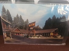 1970 Vintage Postcard CA Twain Harte California Shopping Clasic Cars Pennysaver picture