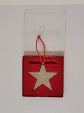 2009 Macy's Believe Star Christmas ORNAMENT 3.5