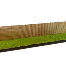 LASER CUT OLD WOODEN LINESIDE FENCING OO SCALE 1:76 MODEL RAILWAY - LX223-OO picture