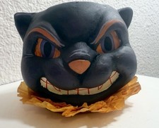 Scott Smith Rucus Studio Bethany Lowe Halloween Black Cat Votive Holder Luminary picture