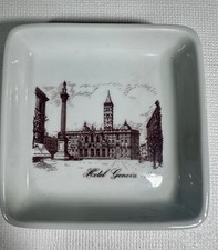 Richard Ginori Porcellana Ariston Trinket Tray Made in Italy Hotel Genova-Roma picture