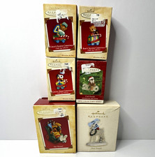 Hallmark Keepsake Ornaments Christmas Hanging Decorative Multicolor Lot of 5 picture