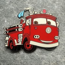 RED THE FIRE ENGINE 2012 Disney Pixar Cars Squirting Hose Firetruck Pin picture