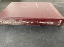 VINTAGE 1970 CHINOOK WASHINGTON STATE UNIVERSITY COLLEGE YEARBOOK VOL 71 COUGARS picture