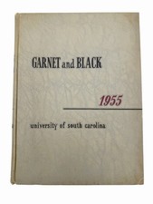 1955 University of South Carolina Yearbook Garnet & Black Annual picture