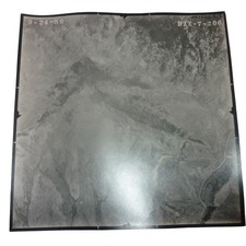 Vintage 1956 Aerial Survey Photograph DZZ-7-206 Topographic Mountain View 9x9 picture