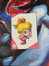 2022 Panini Super Mario - #29 Princess Baby Peach - Close-up Card - NM picture