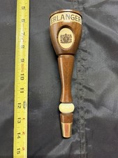 Vintage Erlanger Joseph Schlitz Wooden Beer Tap Handle picture