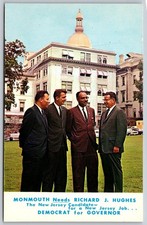Richard J Hughes New Jersey Governor Political Campaign State Postcard PC316 picture