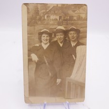 Real Picture Postcard Waves Women Of The Navy Postdated 1944 picture