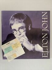 Elton John Eric Clapton Programme + Ticket Original World Tour 1992-1993 picture