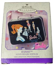 1999 Hallmark Keepsake Ornament - Barbie 40th Anniversary Lunch Box-323-4A picture