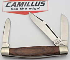 Vintage 1980's to 90’s CAMILLUS SWORD BRAND Small Stock Knife - Stainless Blades picture