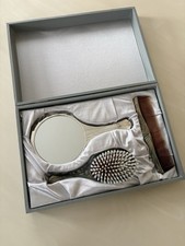 Vintage Towle Silversmiths 3 Piece Dresser Set, Mirror Comb And Brush NIB picture