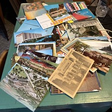 Large lot of postcards and folders - picture