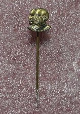 Vintage Soviet USSR Lenin&Stalin Jugate Stick Pin Commemorative Lapel Badge Y264 picture
