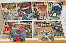 The Punisher War Journal 🔥 Lot Of 10 Marvel Comics , All NEWSSTAND picture