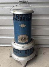 Perfection 630 Smokeless Oil Heater Blue Antique Kerosene Heating Stove picture