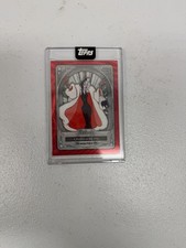 2025 Topps Disney Mint Cruella de Vil Encased 2/5 Red Refractor 101 Dalmatians picture